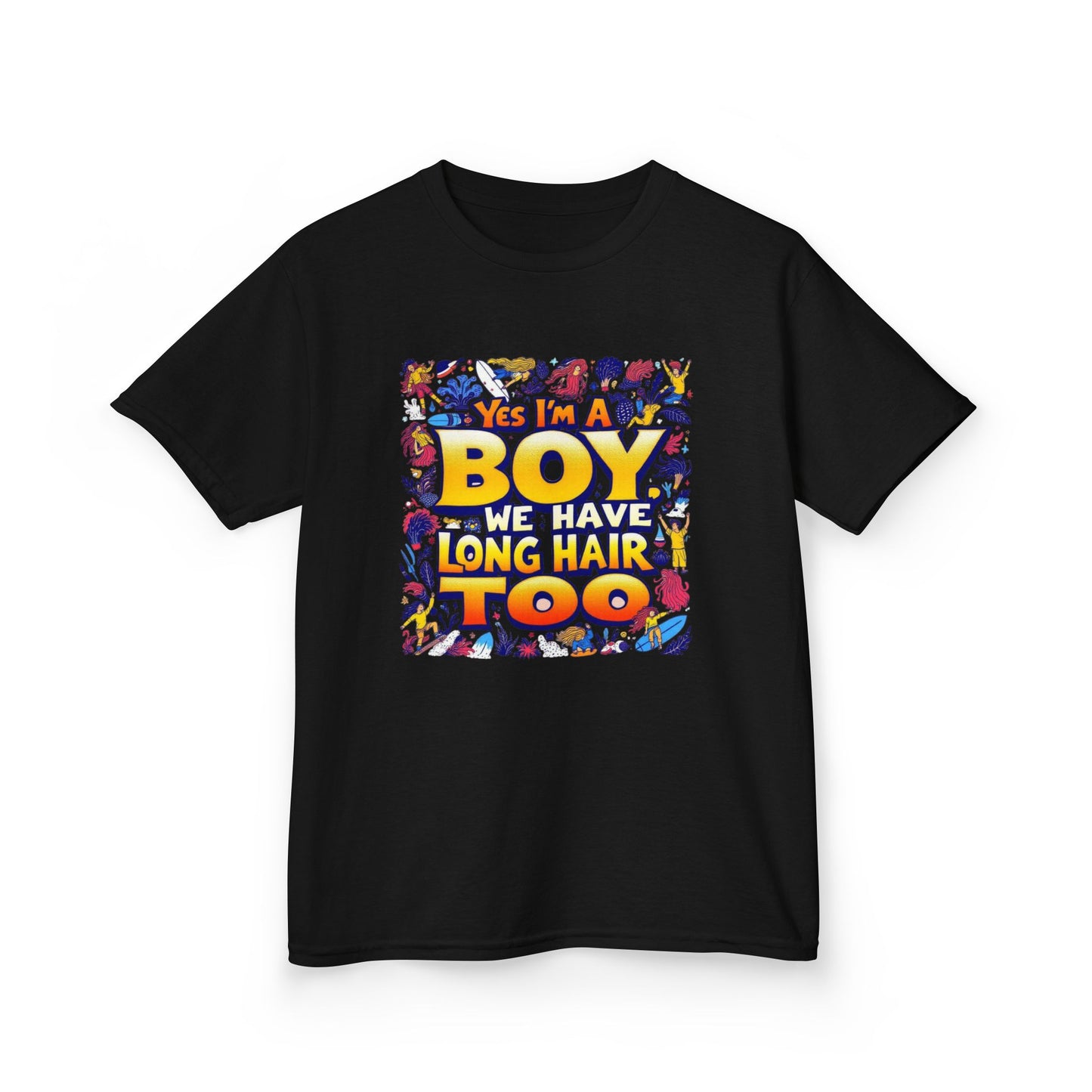 Kids Graphic Tee, Fun Boys Shirt, Cool Kids Apparel, Playful T-Shirt, Gift for Boys, Summer Wear, Youth Fashion