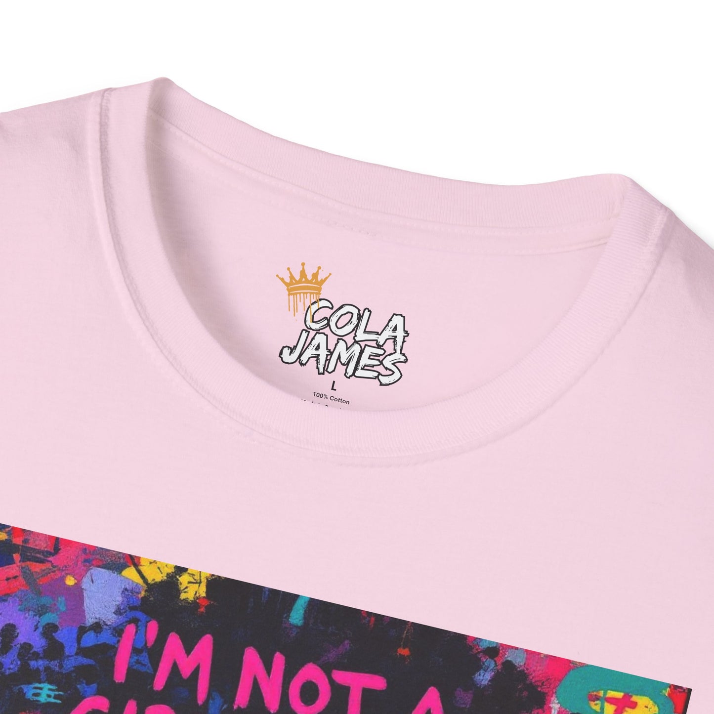 Colorful Empowerment T-Shirt for Bold Women, Inspirational Tee, Fashionable Gift, Self-Expression, Statement Apparel