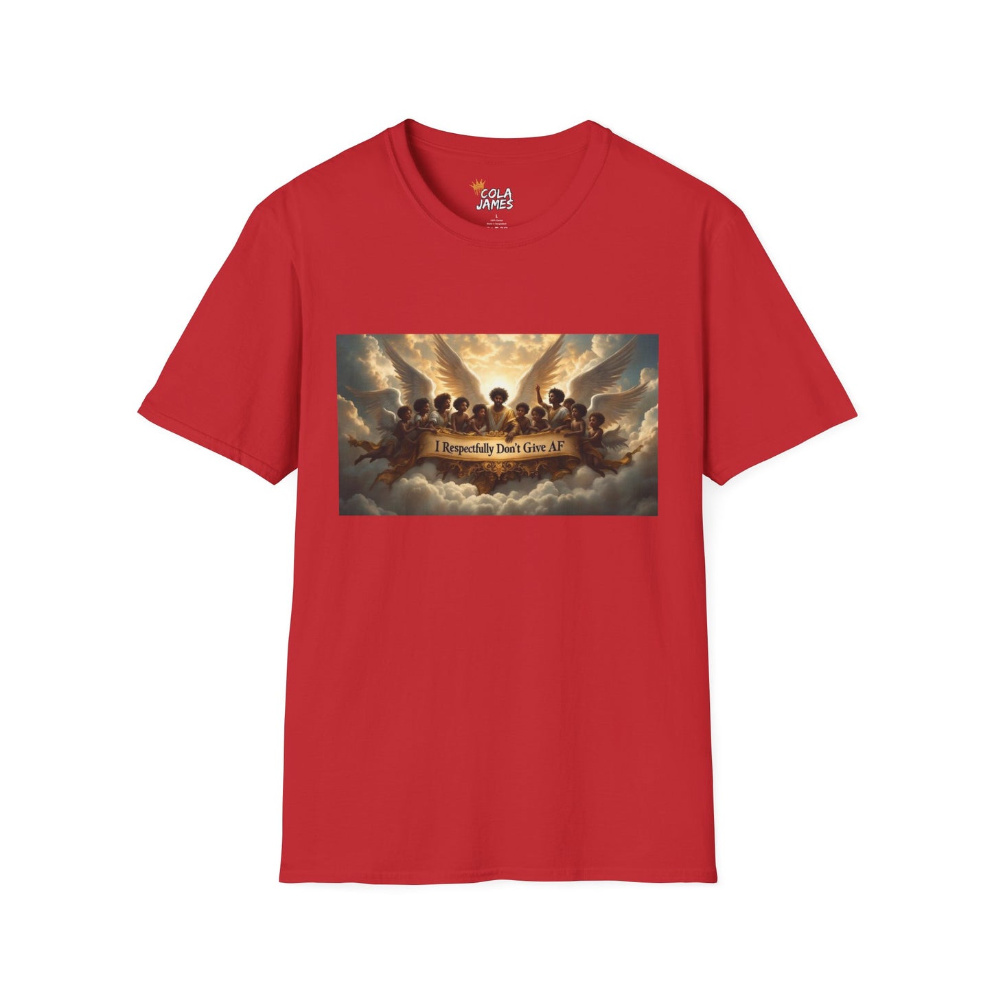 Statement T-Shirt - I respectfully don't give a fck