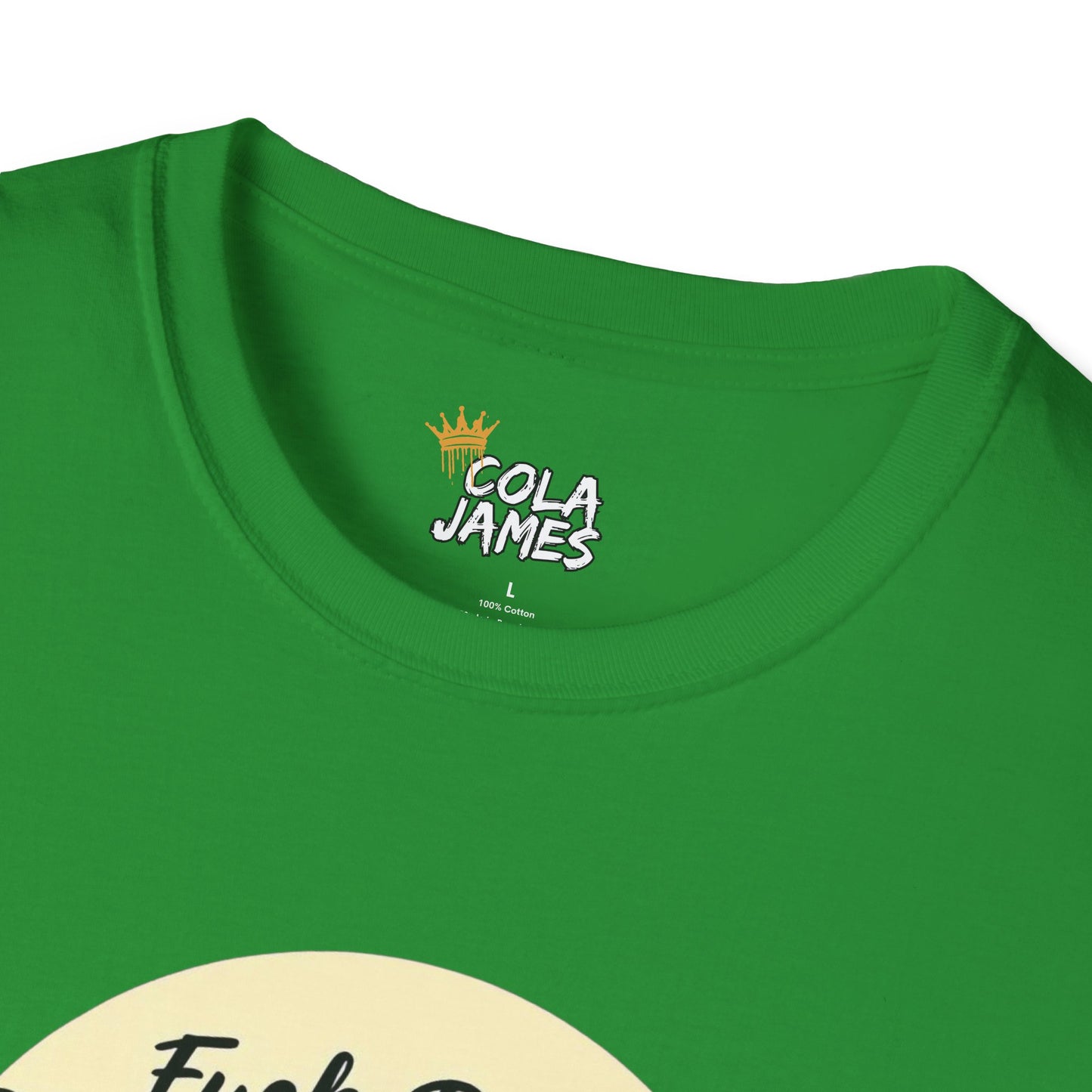 Funny Unisex Softstyle T-Shirt - 'Fuck Being Outside, I Rather Be Inside'