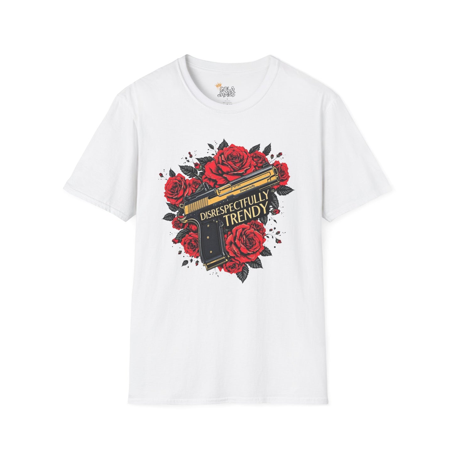 Trendy Floral Graphic Tee - Unisex Softstyle T-Shirt, Casual Wear, Gift for Friends, Birthday Present, Streetwear Style