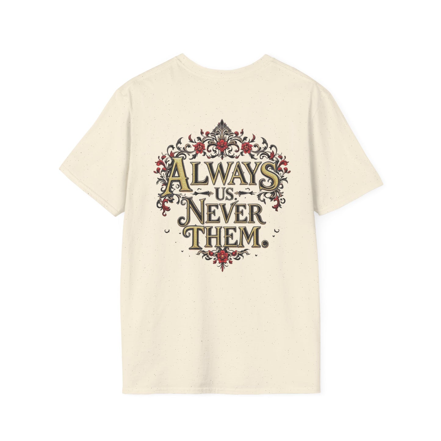 Trendy Floral Graphic Tee - Unisex Softstyle T-Shirt, Casual Wear, Gift for Friends, Birthday Present, Streetwear Style