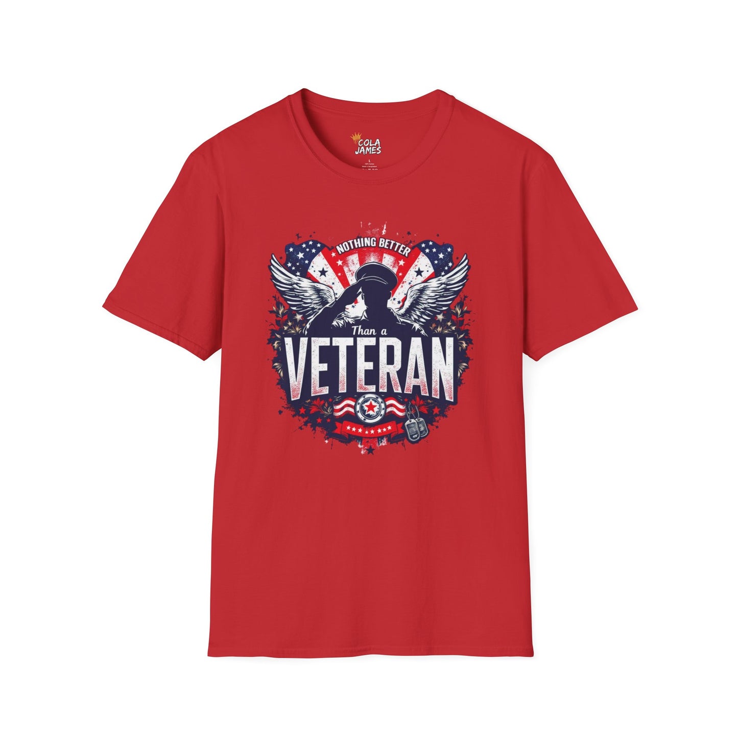Veteran Appreciation Unisex T-Shirt, Military Tribute Tee, Patriotic Shirt, Gift for Veterans, Memorial Day T-Shirt