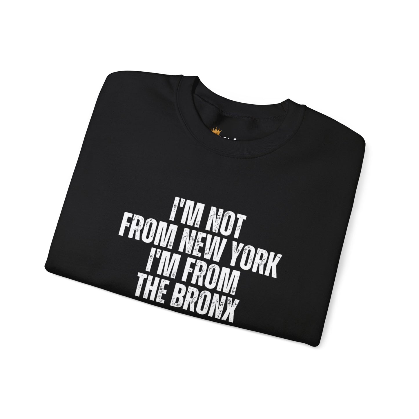 I'm Not From New York Unisex Heavy Blend™ Crewneck Sweatshirt