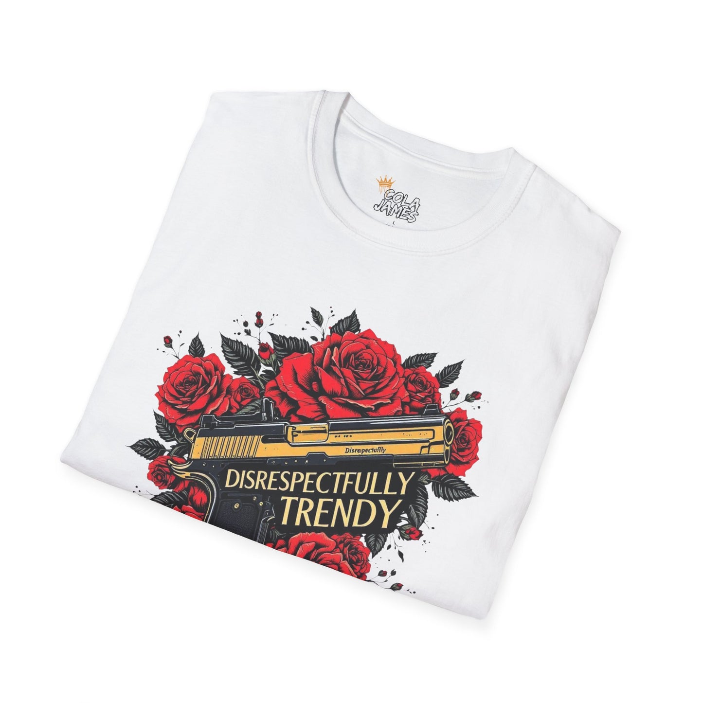 Trendy Floral Graphic Tee - Unisex Softstyle T-Shirt, Casual Wear, Gift for Friends, Birthday Present, Streetwear Style