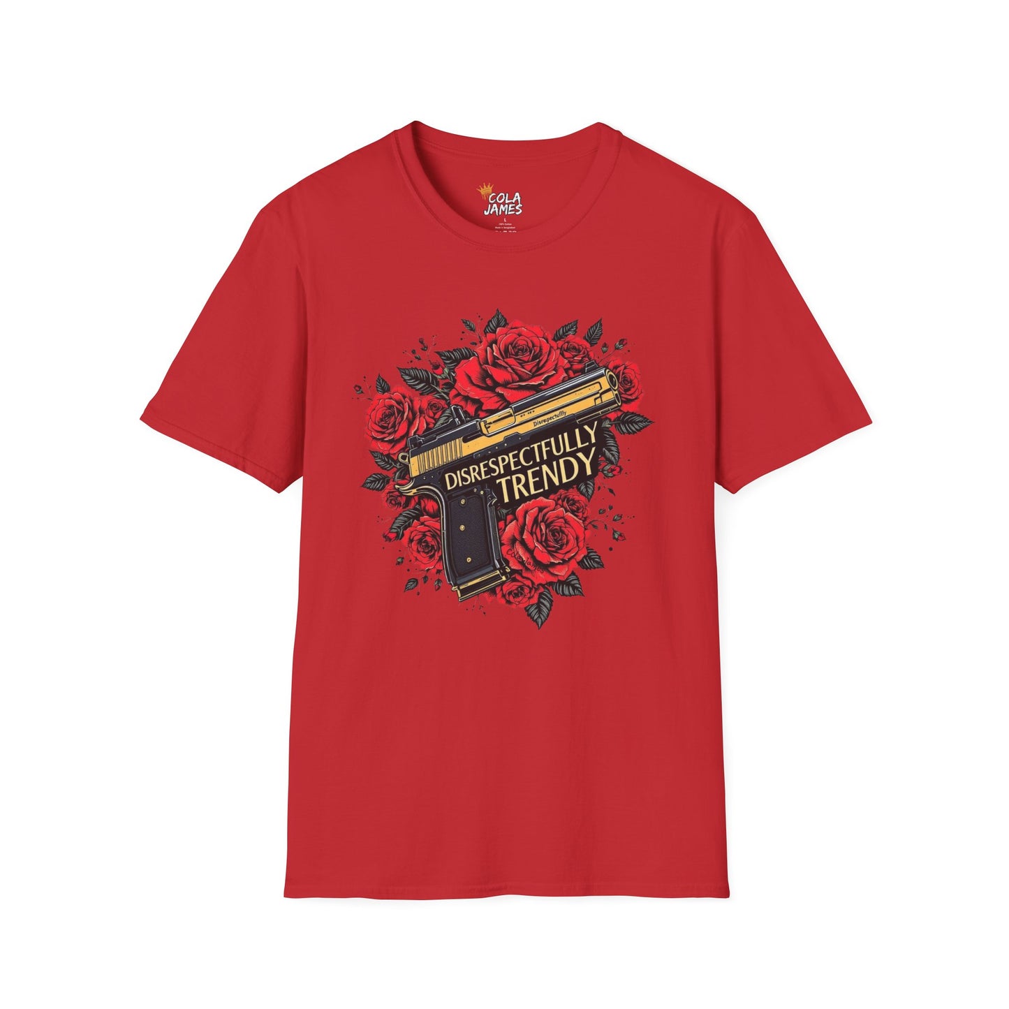 Trendy Floral Graphic Tee - Unisex Softstyle T-Shirt, Casual Wear, Gift for Friends, Birthday Present, Streetwear Style