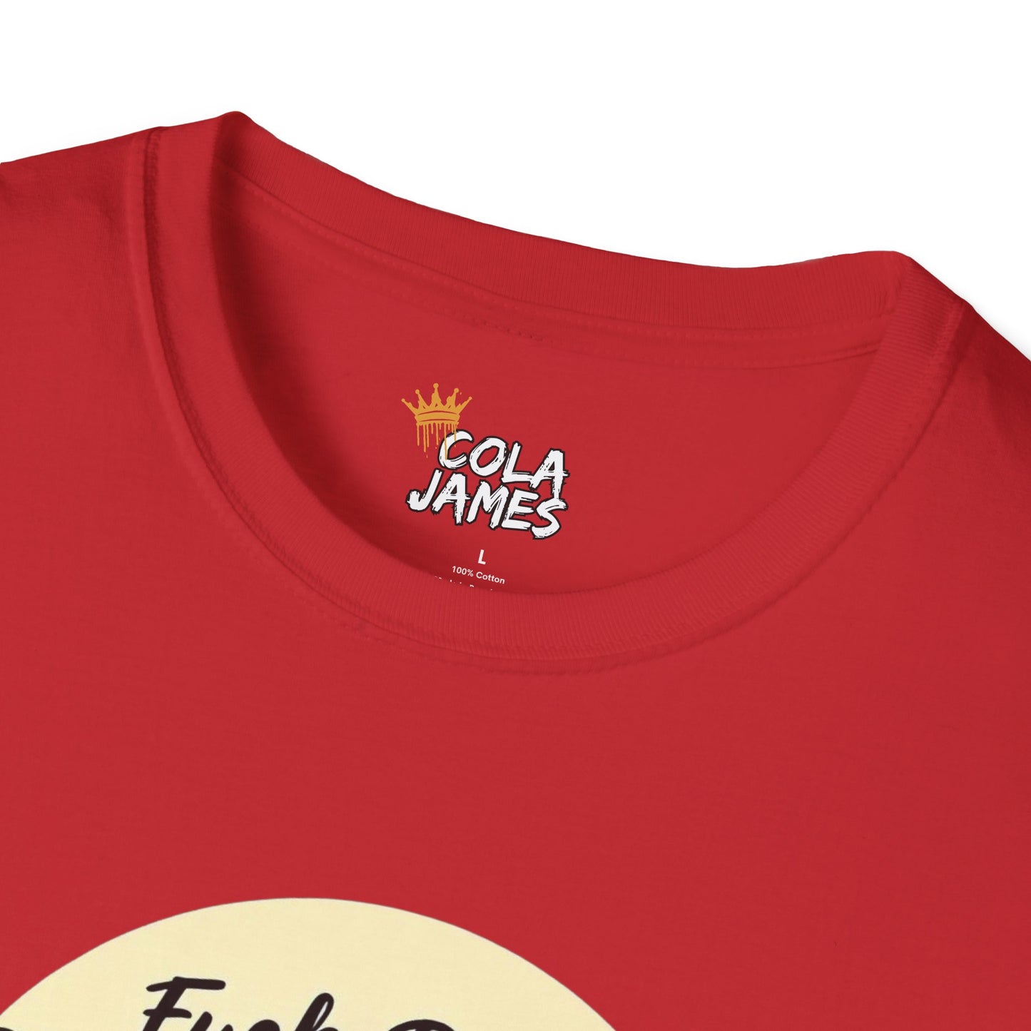 Funny Unisex Softstyle T-Shirt - 'Fuck Being Outside, I Rather Be Inside'