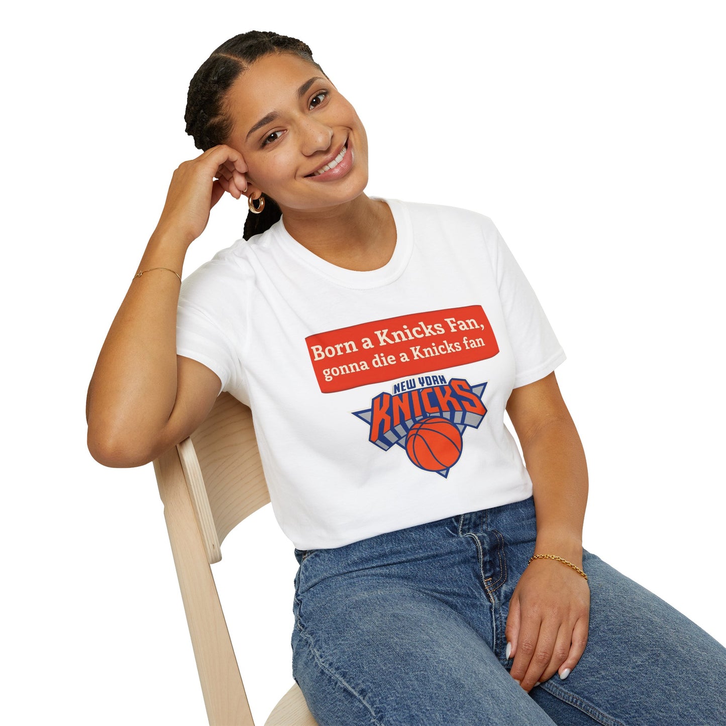 New York Knicks Fan T-Shirt, Basketball Gift, Sports Apparel, NBA Merchandise, Unisex Tee
