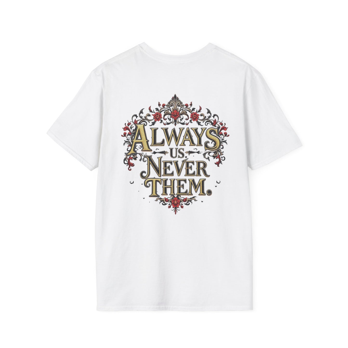 Trendy Floral Graphic Tee - Unisex Softstyle T-Shirt, Casual Wear, Gift for Friends, Birthday Present, Streetwear Style