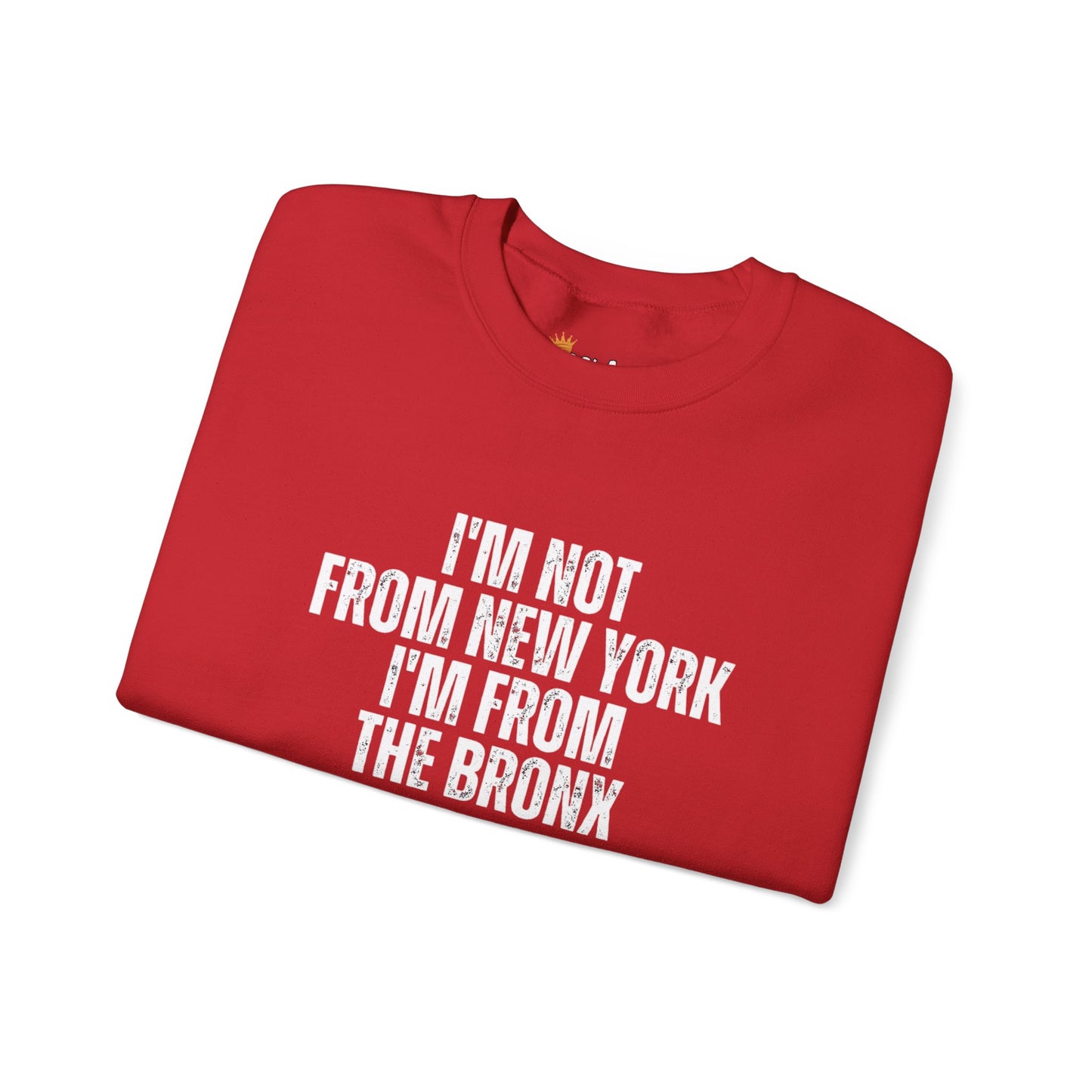 I'm Not From New York Unisex Heavy Blend™ Crewneck Sweatshirt