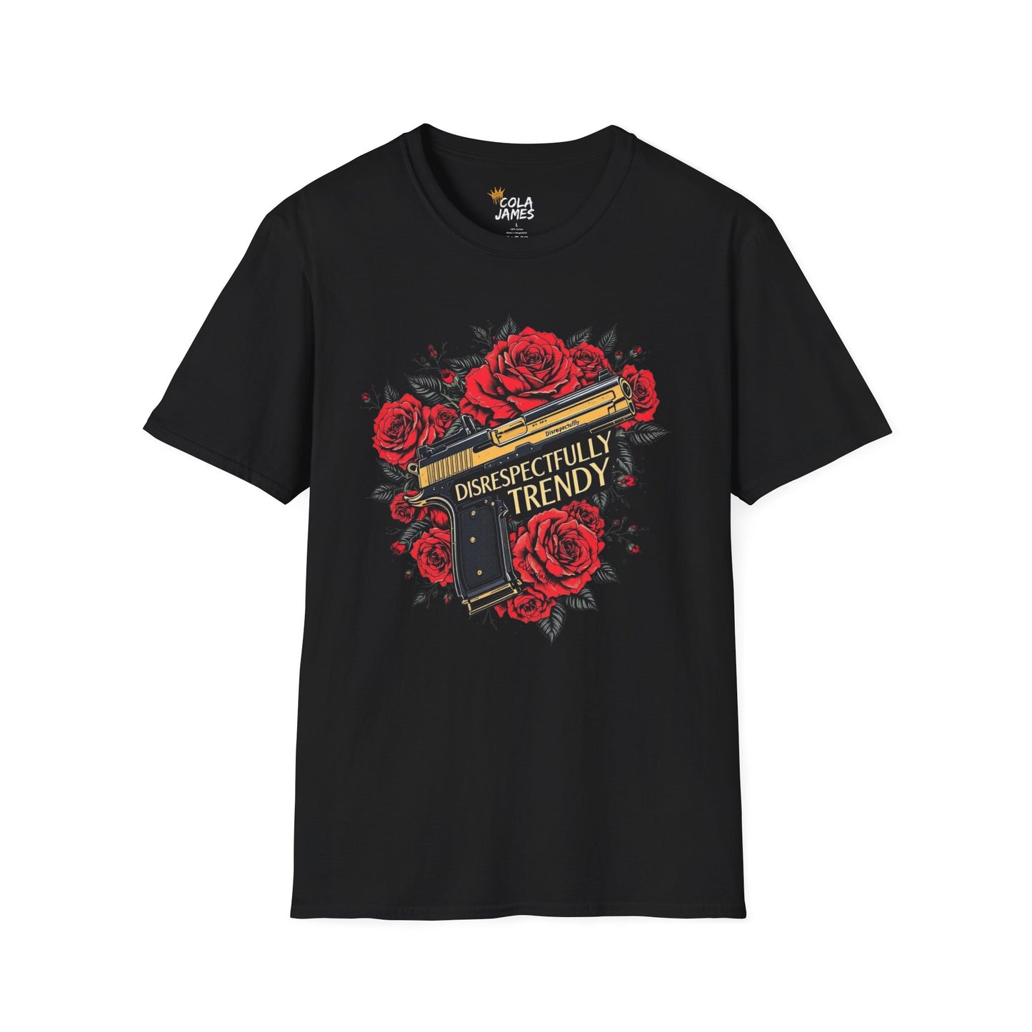 Trendy Floral Graphic Tee - Unisex Softstyle T-Shirt, Casual Wear, Gift for Friends, Birthday Present, Streetwear Style