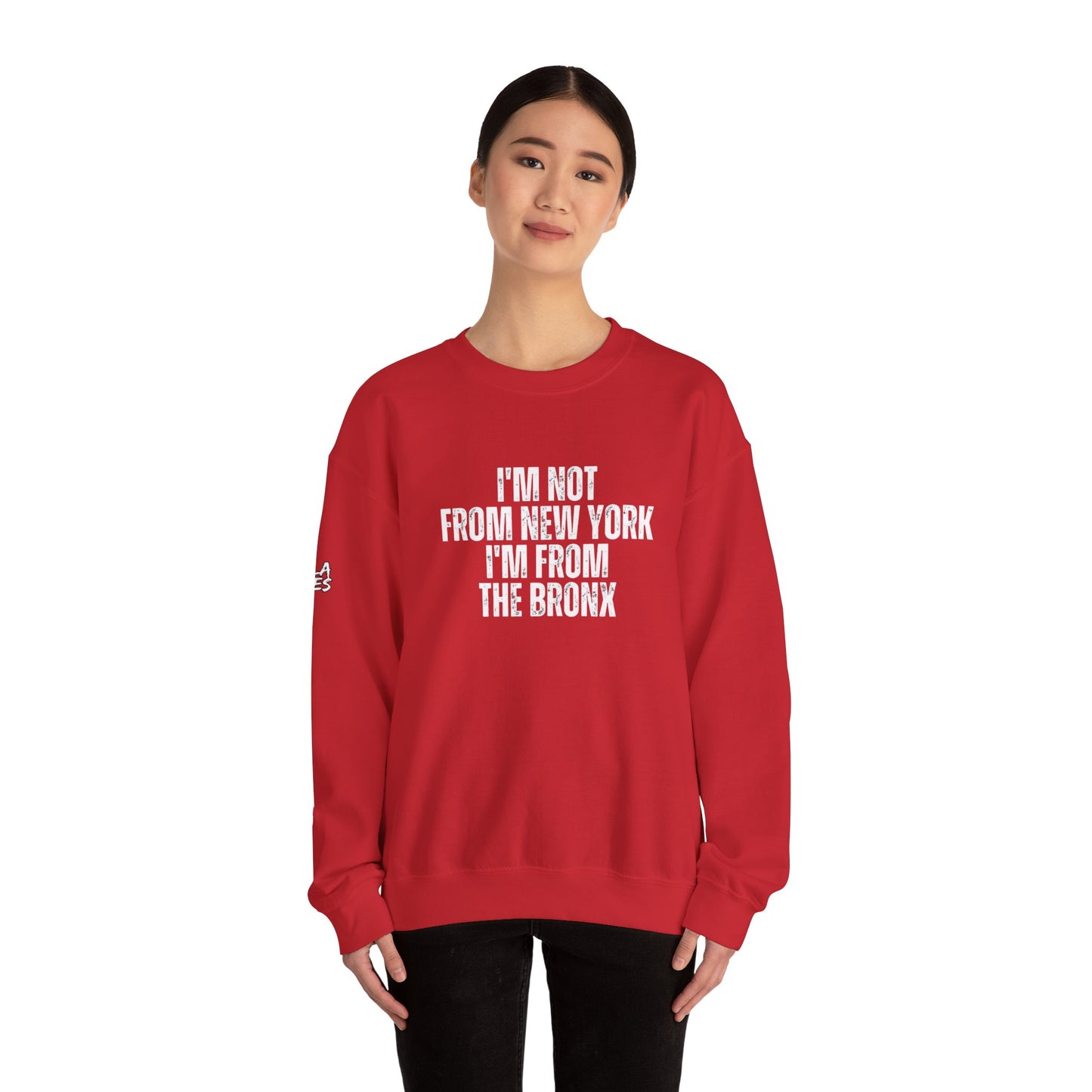 I'm Not From New York Unisex Heavy Blend™ Crewneck Sweatshirt