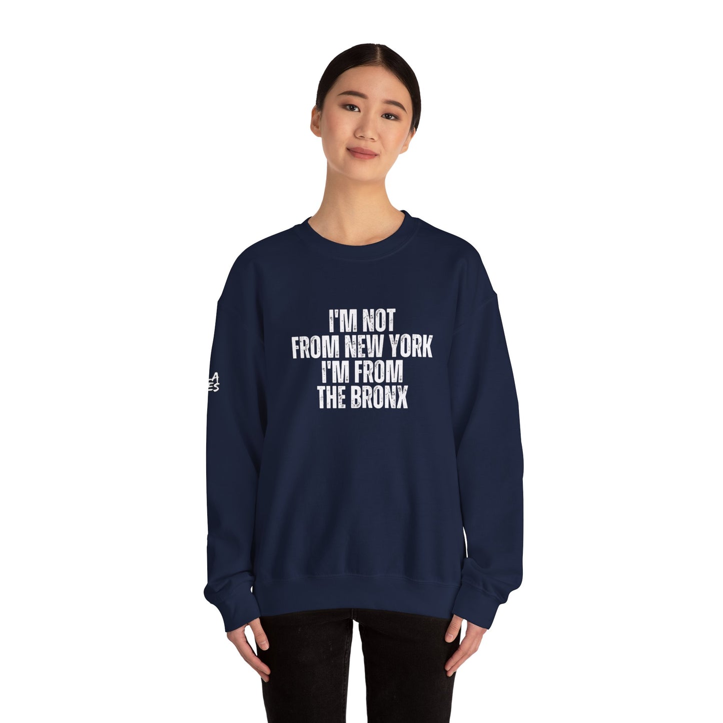 I'm Not From New York Unisex Heavy Blend™ Crewneck Sweatshirt