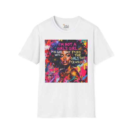Colorful Empowerment T-Shirt for Bold Women, Inspirational Tee, Fashionable Gift, Self-Expression, Statement Apparel