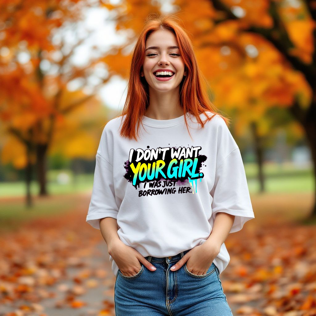 Funny Unisex T-Shirt I Don't Want Your Girl