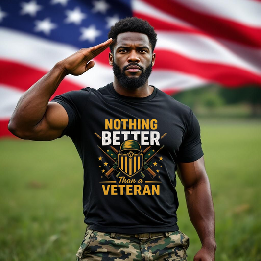 Veteran Appreciation T-Shirt, Comfortable Tee for Veterans, Hero Shirt, Gifts for Armed Forces Day, Military Pride Apparel